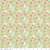 Gingerbread Kisses - Sugar Cookies- Green for Riley Blake Designs 16441-Green