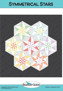 Symmetrical Stars paper pattern by Breakaway Designs