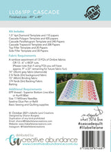 Load image into Gallery viewer, Cascade EPP pattern by Lilabelle Lane Creations