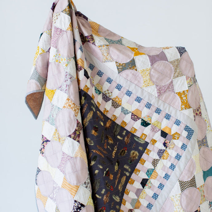 Polly May Quilt Pattern with acrylic templates by Mel Storey