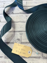Load image into Gallery viewer, 1.5” Polyester Webbing Herringbone -  Prussian #97- per metre