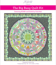 Load image into Gallery viewer, big bang quilt tula pink roar 