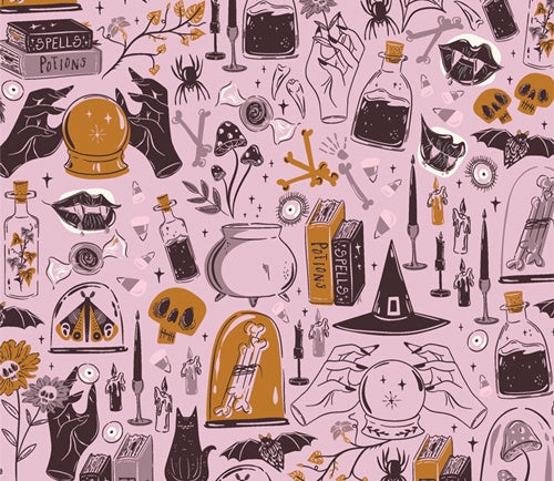 Art Gallery Fabric - Ghostly & Haunted - Witching Hour - GHH13143