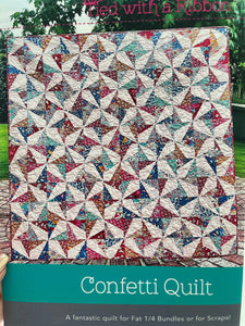 Full Kit - Scrappy Confetti Quilt - Tilda fabrics includes pattern by Tied With a Ribbon