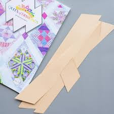 Queen of Diamond  Lattice and Cornerstone Paper Pieces by Tula Pink now in stock