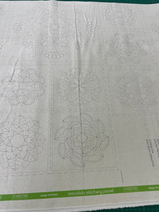 Sashiko Panel Mandala - natural DV4060