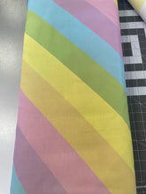 Load image into Gallery viewer, Devonstone Wide 108&quot; (274cm)- Wideloads Diagonal Rainbow Stripe DV6150