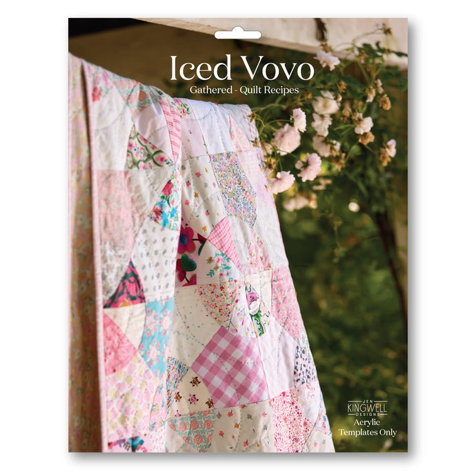 Jen Kingwell -  Iced Vovo Acrylic Template Set from Gathered