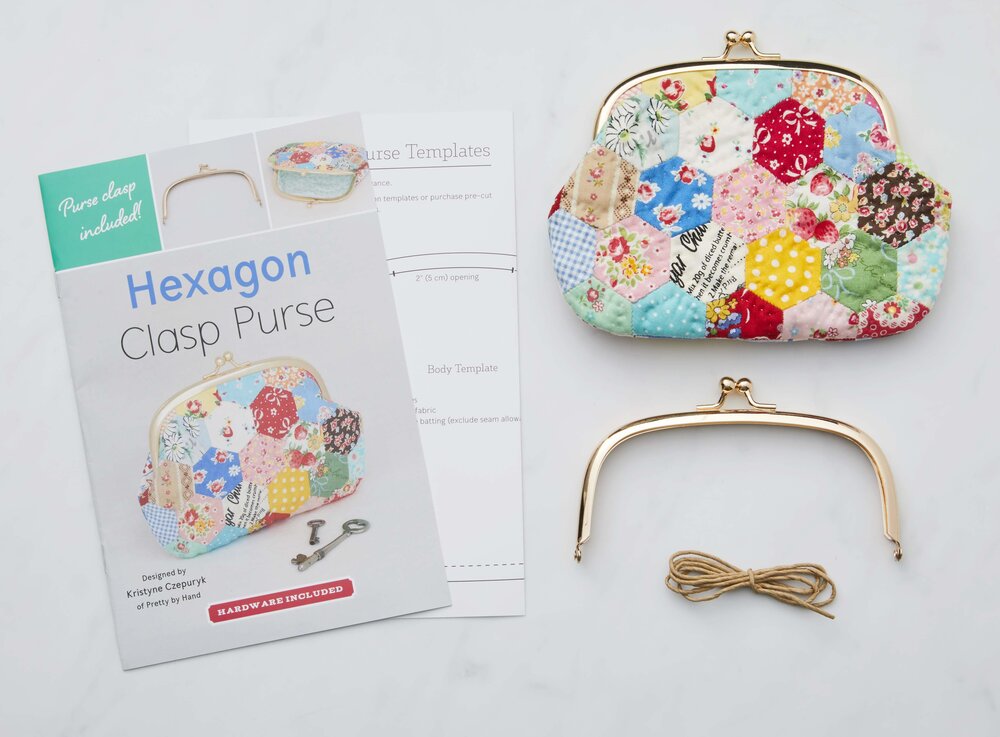 Hexagon Clasp Purse kit by Zakka Workshop My Fabricology