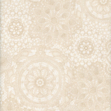 Backing -Cottage Lace - Cream 108” wide -QB251387D