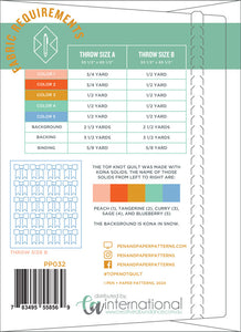 Top Knot Paper Pattern by Pen & Paper Patterns