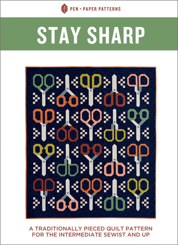 Stay Sharp Paper Pattern by Pen & Paper Patterns