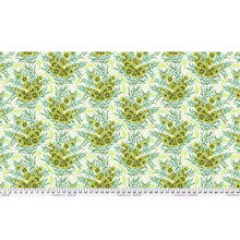 Load image into Gallery viewer, Pre-order - Tula Pink - Floral Reef - Shadow Sharks - Seagrass - PWTP267.SEAGRASS