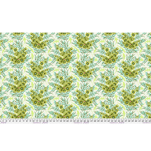Pre-order - Tula Pink - Floral Reef - Shadow Sharks - Seagrass - PWTP267.SEAGRASS