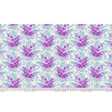 Load image into Gallery viewer, Pre-order - Tula Pink - Floral Reef - Shadow Sharks - Ultraviolet - PWTP267.ULTRAVIOLET