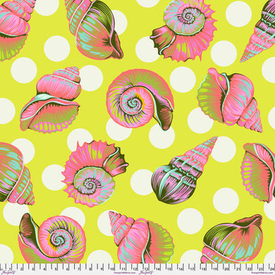 Pre-order - Tula Pink Wideback - Big Shelly - Seagrass - QBTP021.SEAGRASS