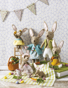 Felt Animal Families Book by Corrine Lapierre