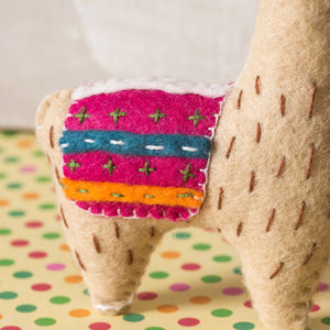 Llamas Felt Craft Kit by Corinne Lapierre
