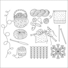 Load image into Gallery viewer, Yarn Stash Stick &amp; Stitch Embroidery Pack