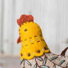 Load image into Gallery viewer, French Hen Felt Craft Mini Kit - Corrine Lapierr