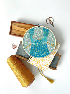 Knit Embroidery Kit - Rickrac