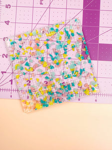 4.5 in Square Quilting Ruler -Feral Notions