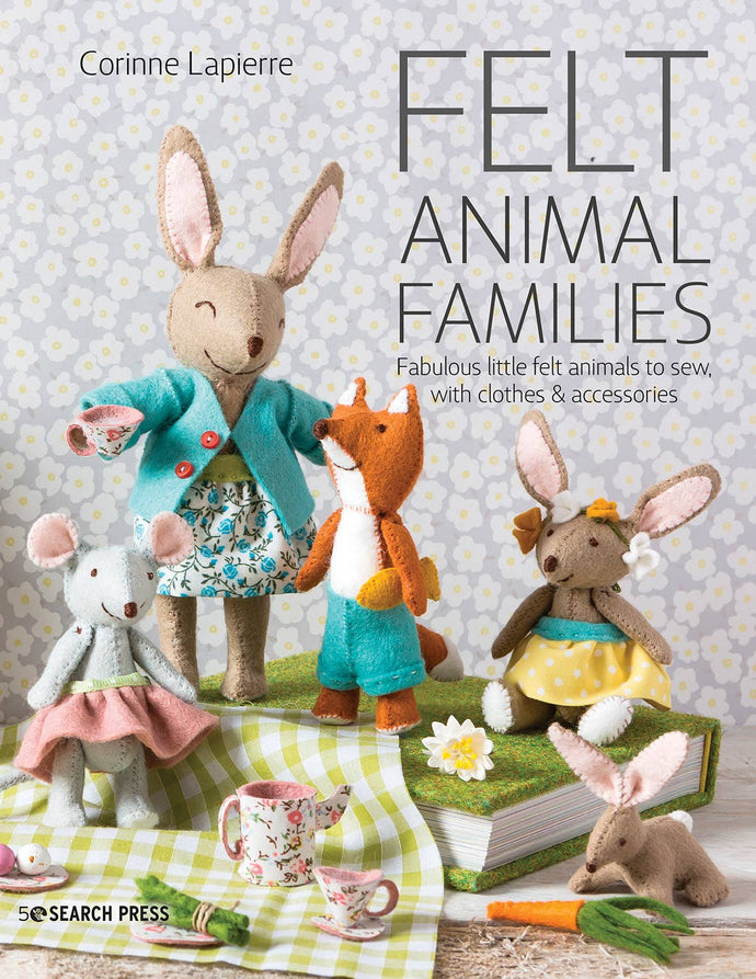 Felt Animal Families Book by Corrine Lapierre