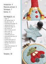 Load image into Gallery viewer, Festive Felt Decorations Book (All New 20 to Make Series) by Corinne Lapierre