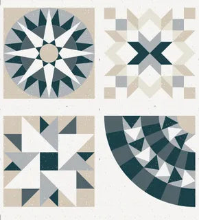 Quilt Wizardry - Neutral  Panel - by Breakaway Designs -  DV7001