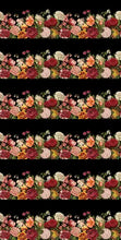 Load image into Gallery viewer, Butterfly Bouquets Black Border-  Devonstone Fabrics  - DV6034
