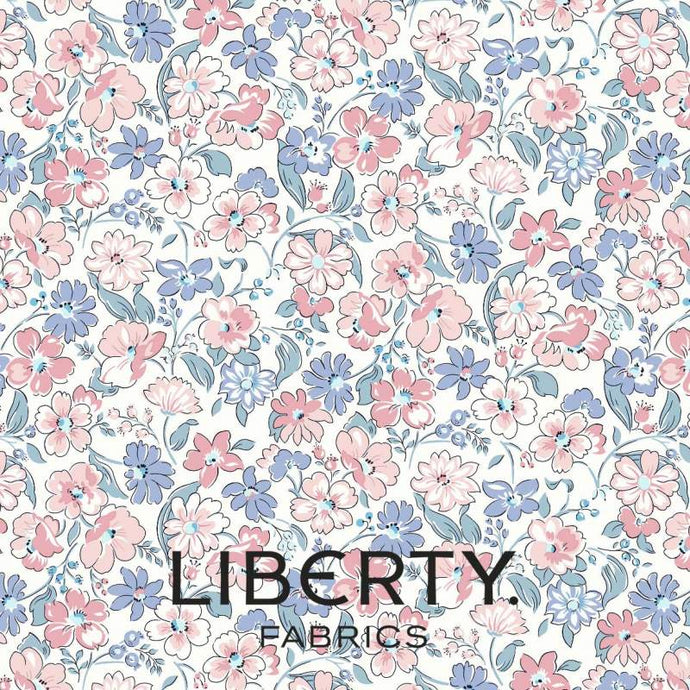 Liberty Cotton -Heirloom 3 Collection -  Floral Joy