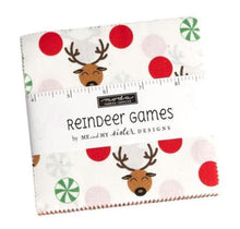 Load image into Gallery viewer, Reindeer Games  -  5&quot; Charm Pack for Moda Fabrics - 42 pieces 22440PP