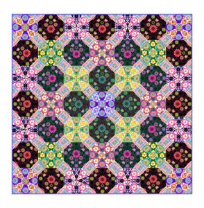 Iconic Quilt Paper Pattern by Anna Maria Textiles including Acylic Templates