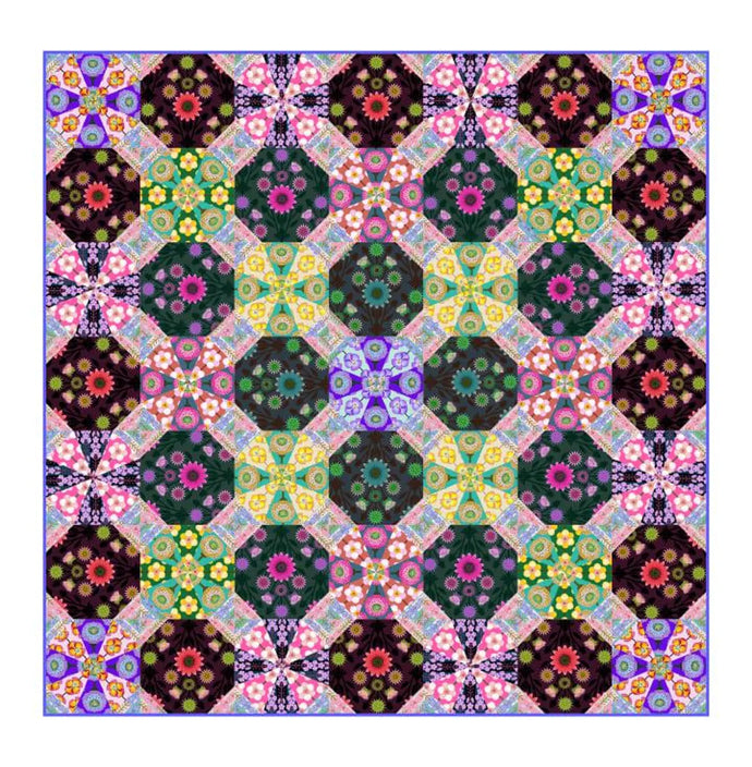 Iconic Quilt Paper Pattern by Anna Maria Textiles including Acylic Templates
