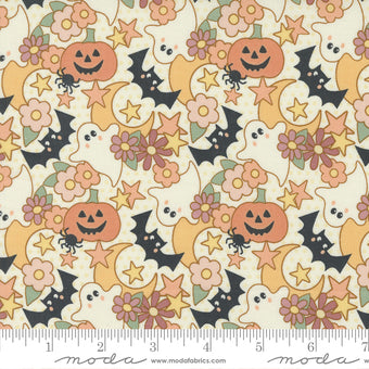 Owl O Ween - Ghost -Spooky Cuties  by Urban Chicks for Moda Fabric