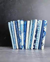 Load image into Gallery viewer, Art Gallery Fabric - True Blue by Maureen Cracknell