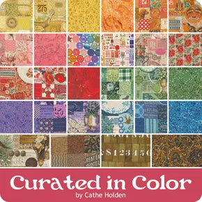 Curated in Color Charm Pack - 5" Charm Pack by Cathe Holden for Moda 7460PP