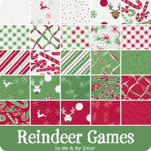 Reindeer Games  -  5" Charm Pack for Moda Fabrics - 42 pieces 22440PP