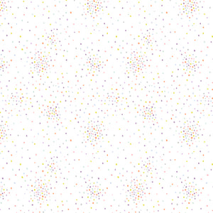 RJR Fabrics - Miniature Minis - Dapple Dots - Pastel White Fabric