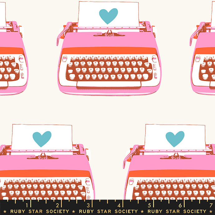 Darlings 2 - Typewriter Buttercream - Ruby Star Society -   RS5058 11