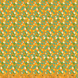 Lucky Rabbit - Calico - Orange by Heather Ross For Windham Fabrics