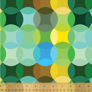 Color Wheel - Confetti Green by Annabel Wrigley For Windham Fabrics