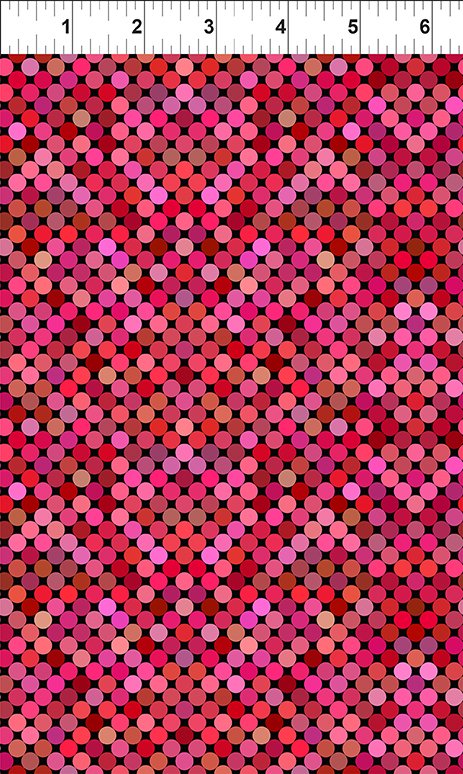 Colorful by Jason Yenter  Dots - Red - 6COL-1
