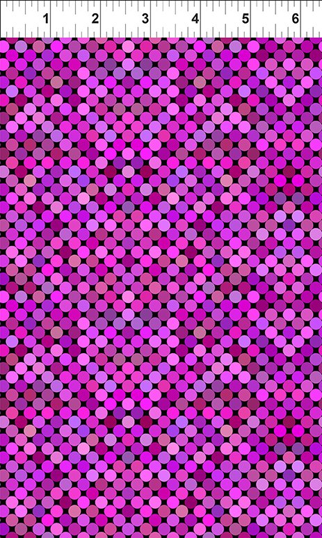 Colorful by Jason Yenter  Dots - Magenta -6COL-9