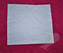 Load image into Gallery viewer, Cupid 6/4- Silly Moon Quilting Ruler