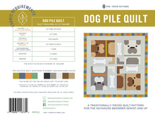 Load image into Gallery viewer, Dog Pile Paper Pattern by Pen &amp; Paper Patterns