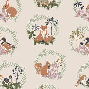 Art Gallery Fabric - Lilliput  - Forest Friends - by Sharon Holland LLP-56702