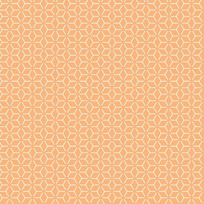KimberBell Basics by Maywood Studios - Connected Stars - Orange