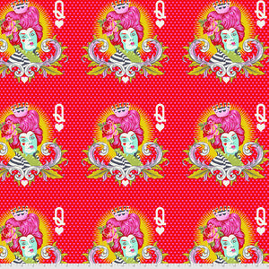 Tula Pink - Curiouser & Curiouser  - The Red Queen - Wonder - My Fabricology
