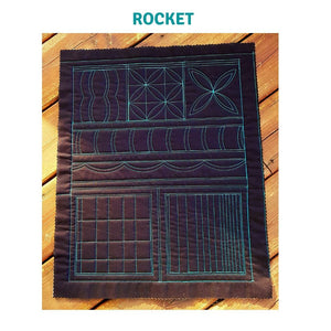 Rocket - Silly Moon Quilting Ruler